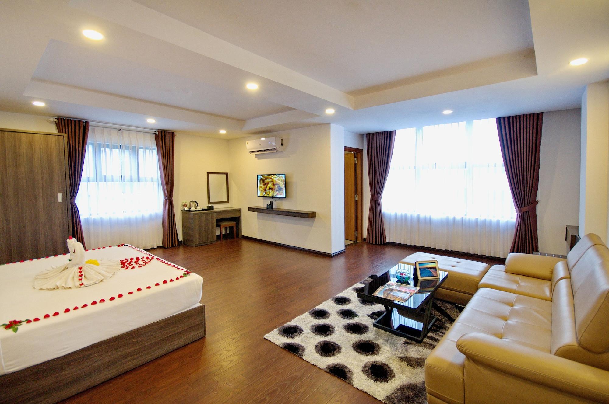 Aries Hotel На Транг Екстериор снимка