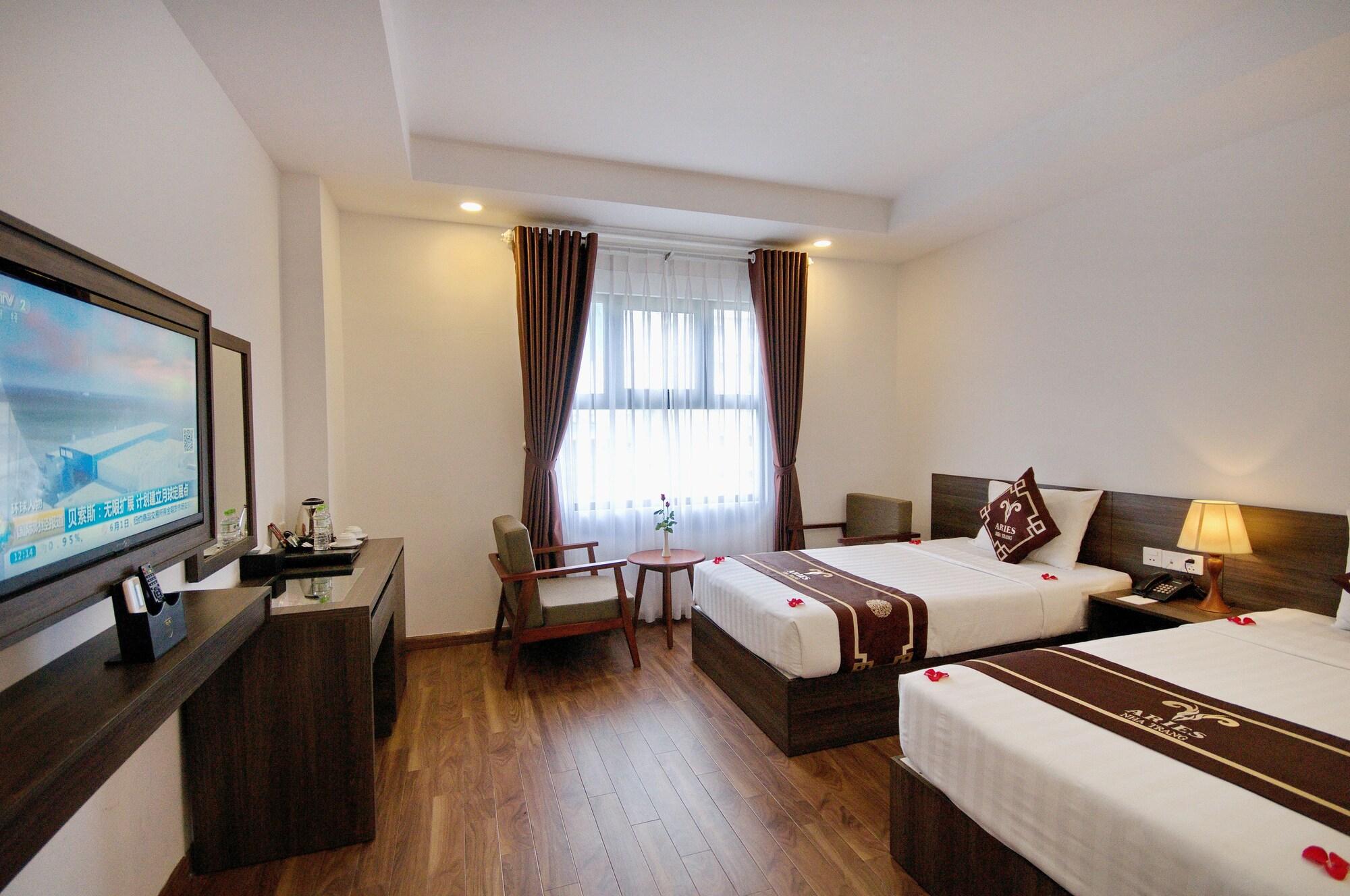 Aries Hotel На Транг Екстериор снимка