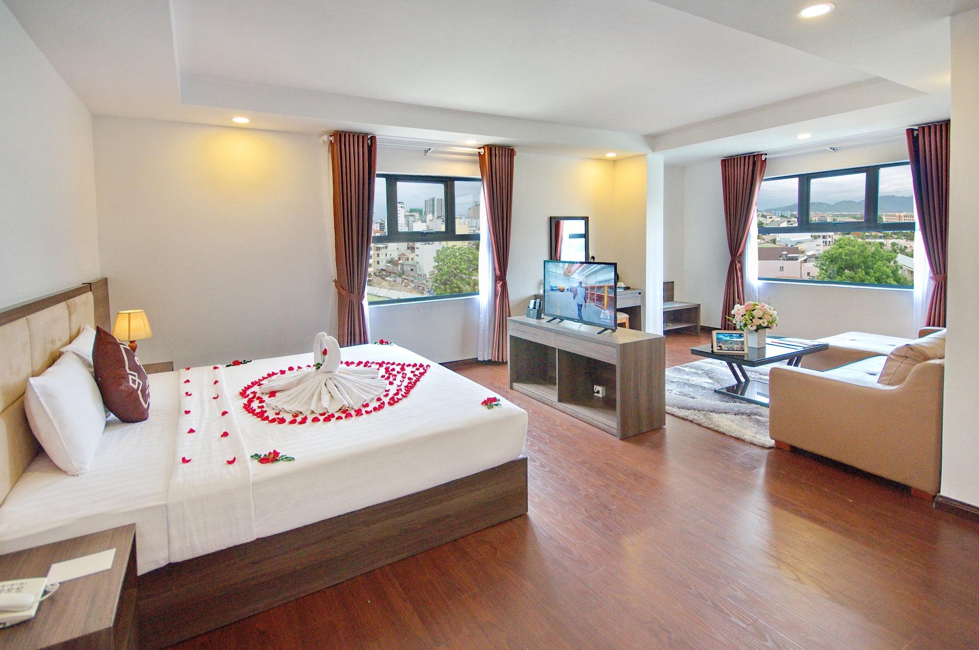 Aries Hotel На Транг Екстериор снимка