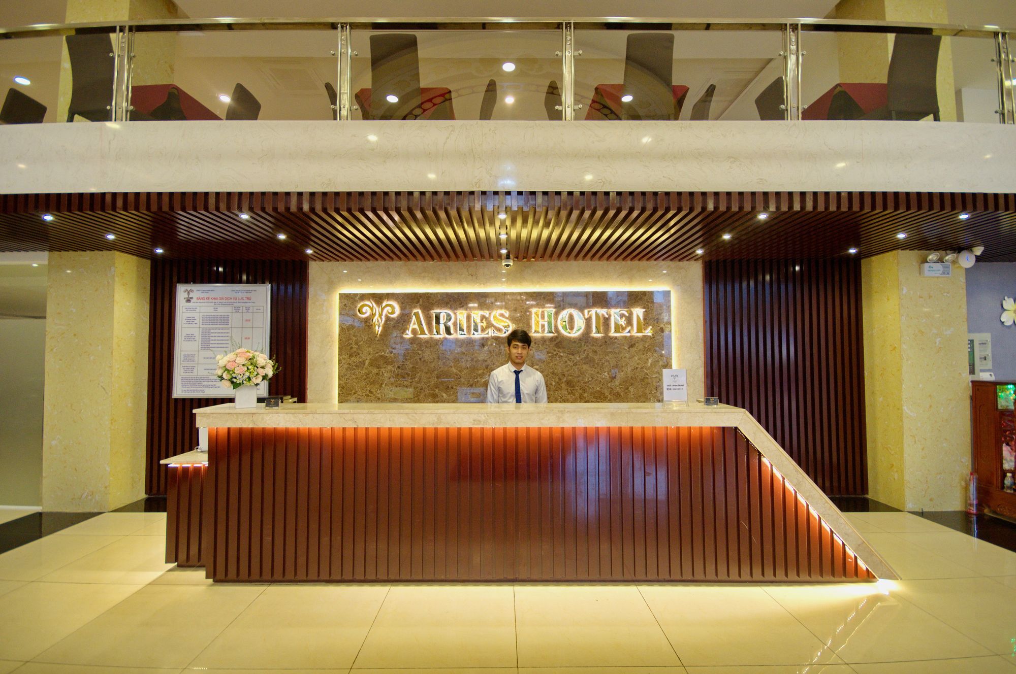 Aries Hotel На Транг Екстериор снимка