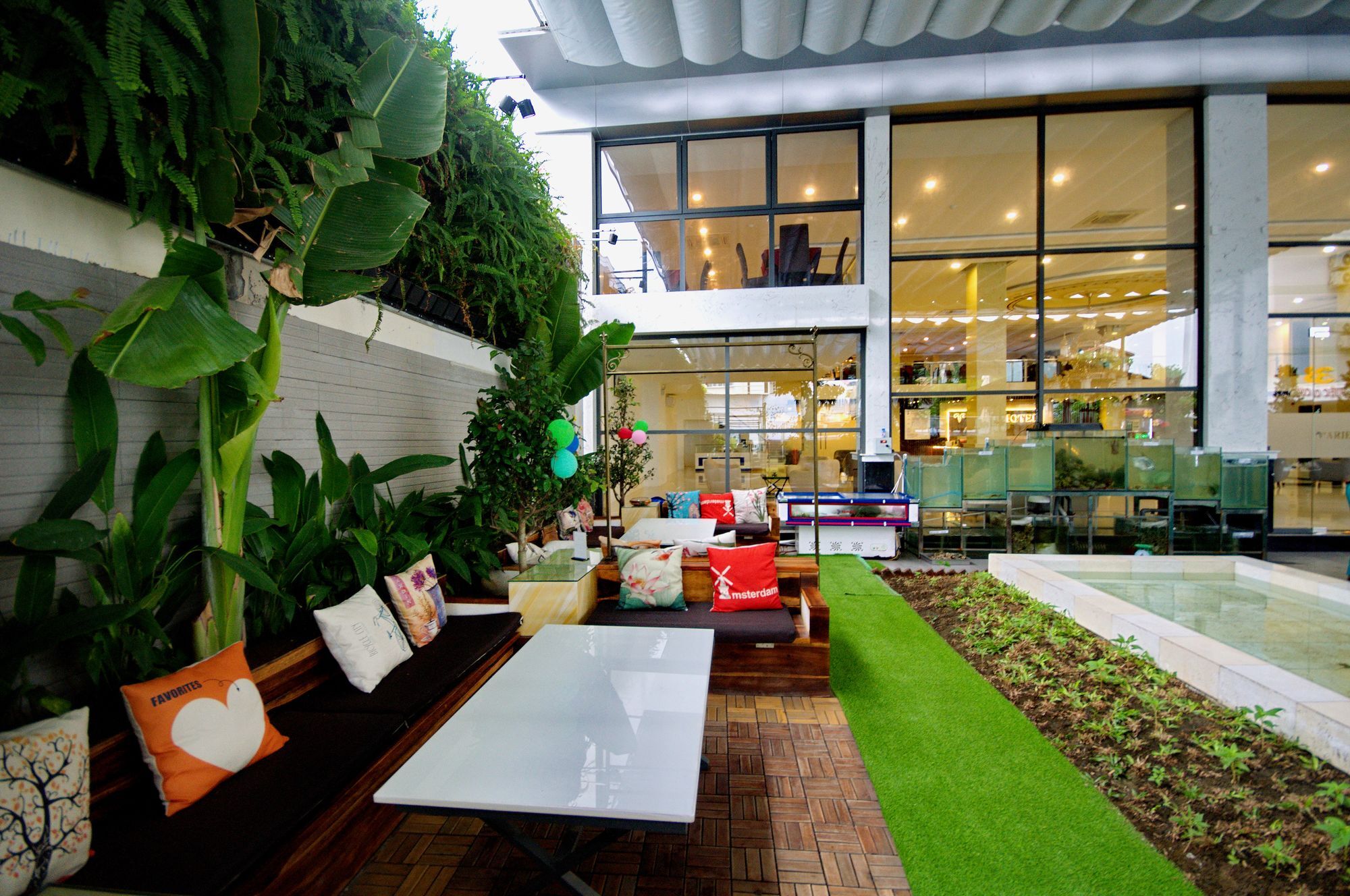 Aries Hotel На Транг Екстериор снимка