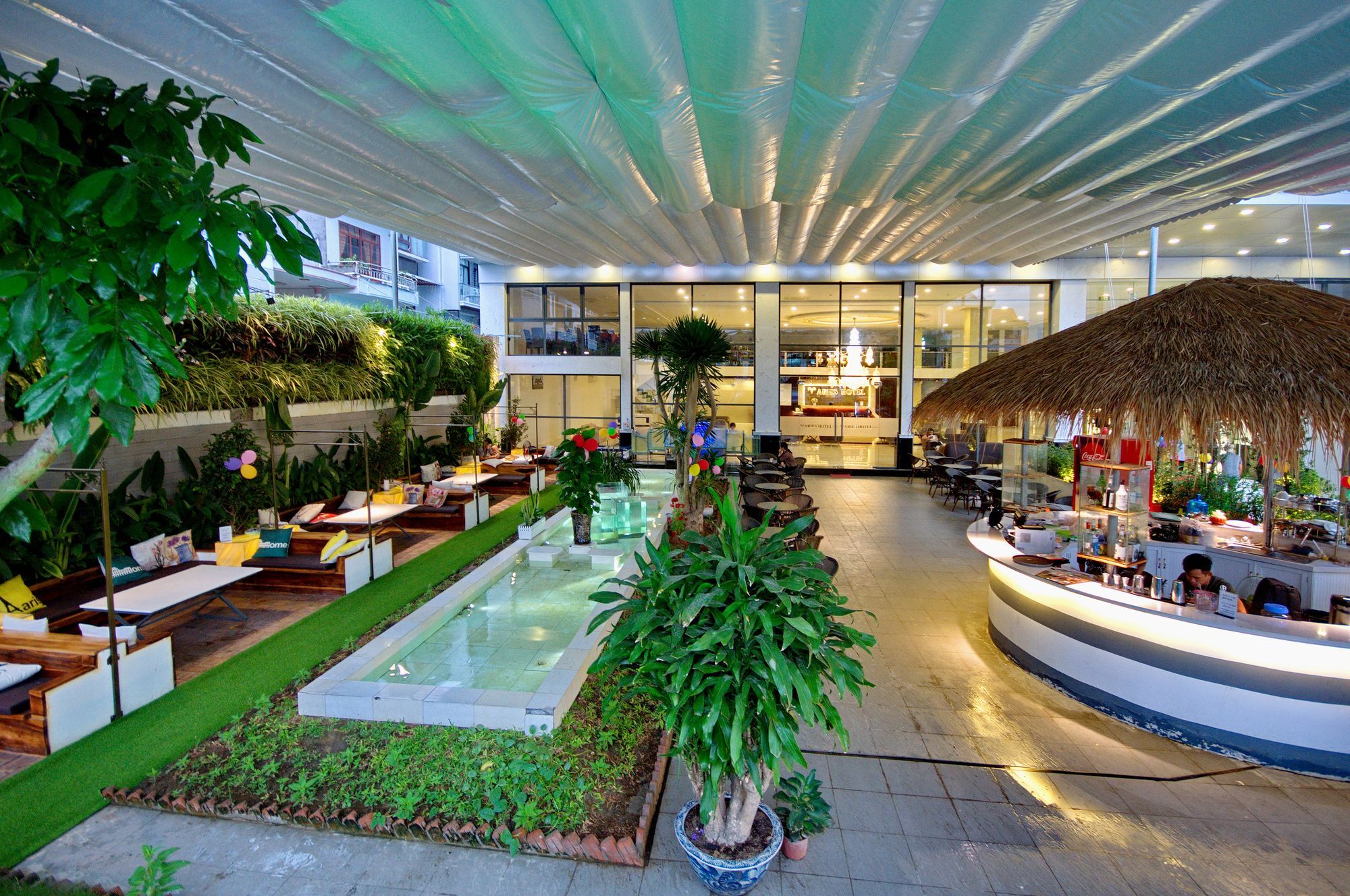 Aries Hotel На Транг Екстериор снимка