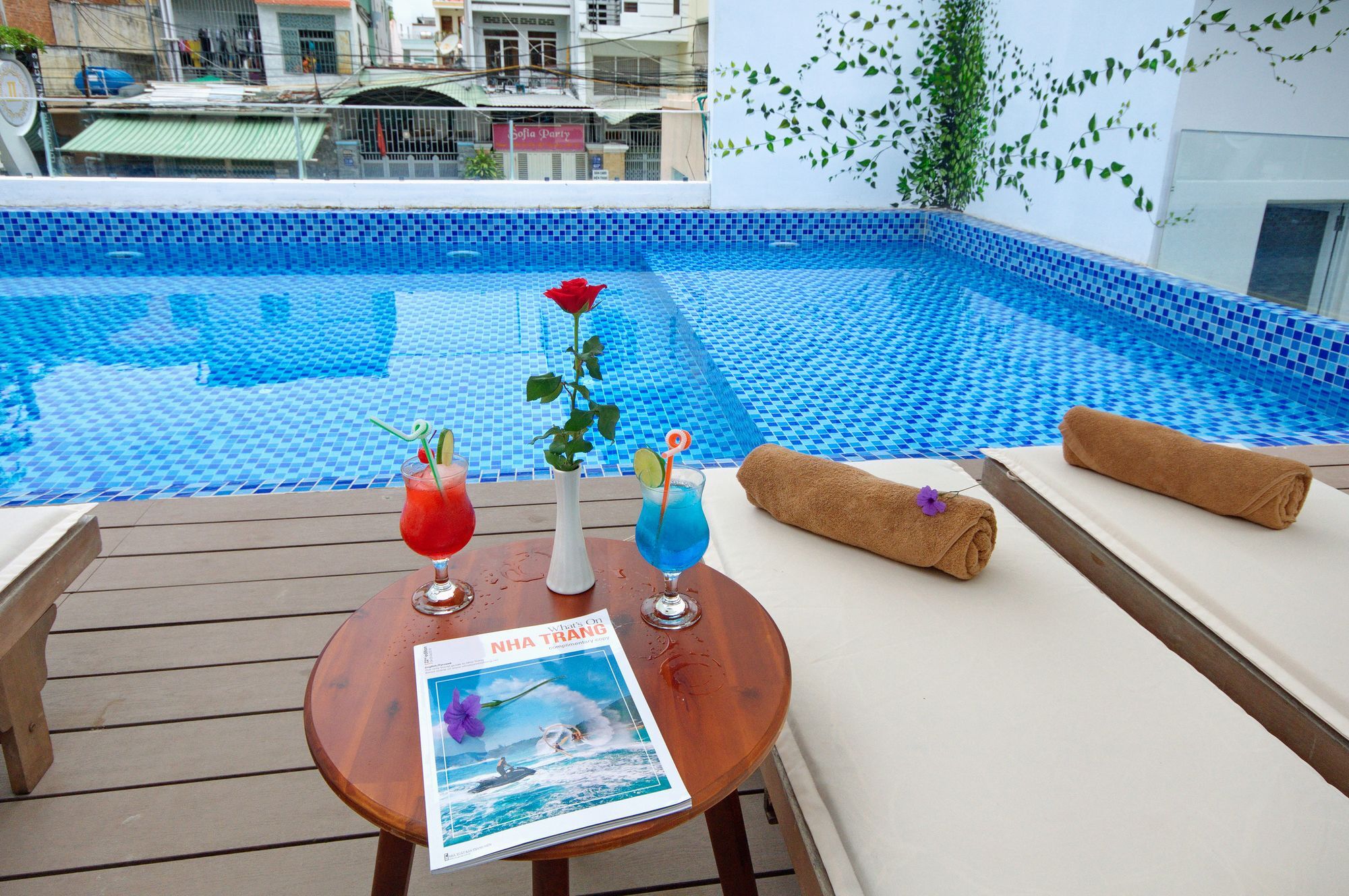 Aries Hotel На Транг Екстериор снимка
