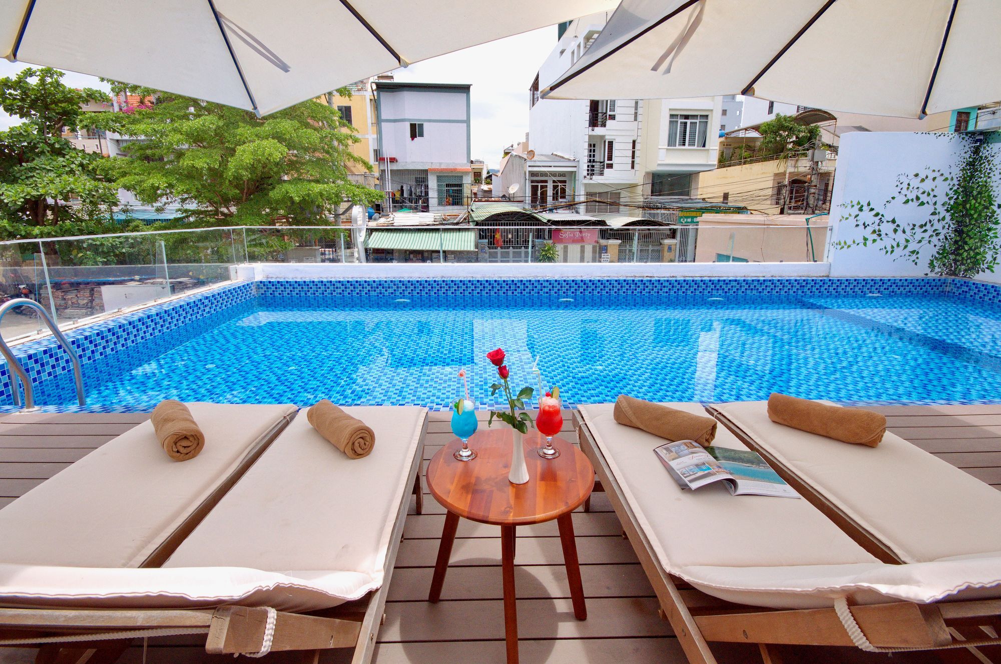 Aries Hotel На Транг Екстериор снимка
